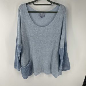 Belle France Baby Blue Sweater